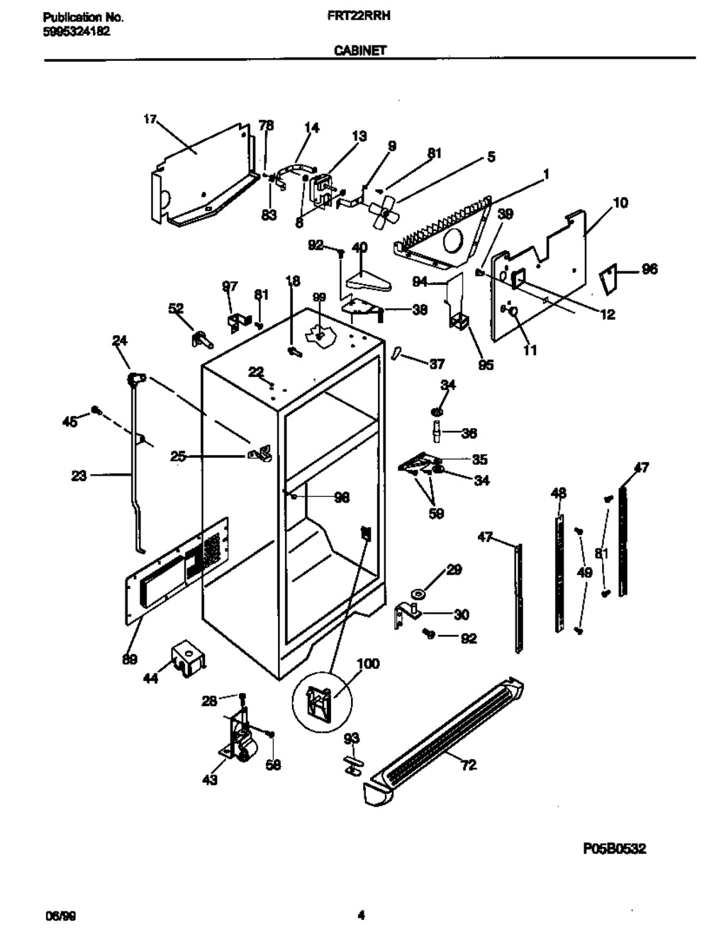 218780002 : C++ 218780002 CENTRE HINGE BRACKET - ALM