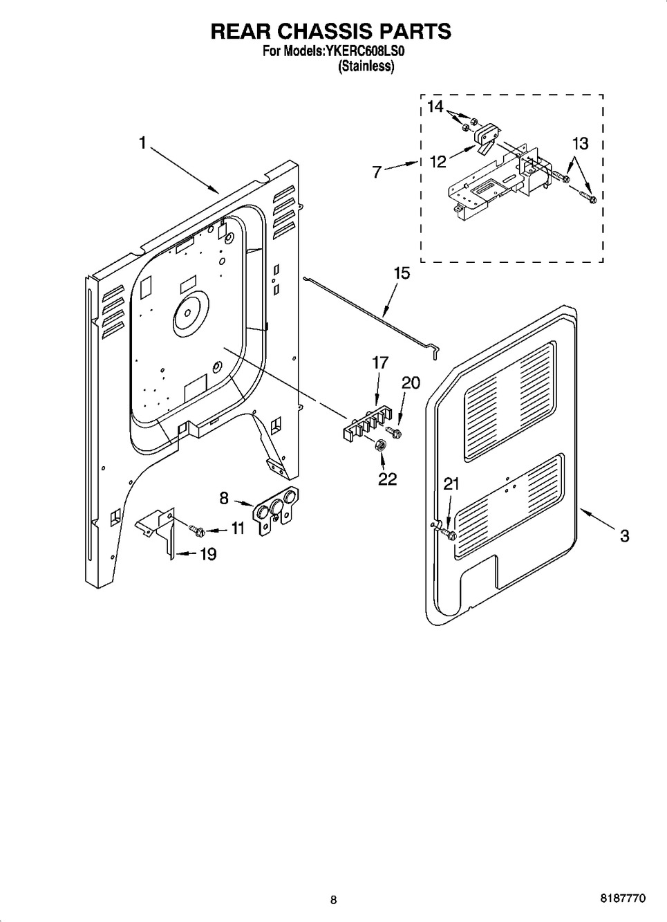 WHPL RA LOCK SOLENOID (9782599)