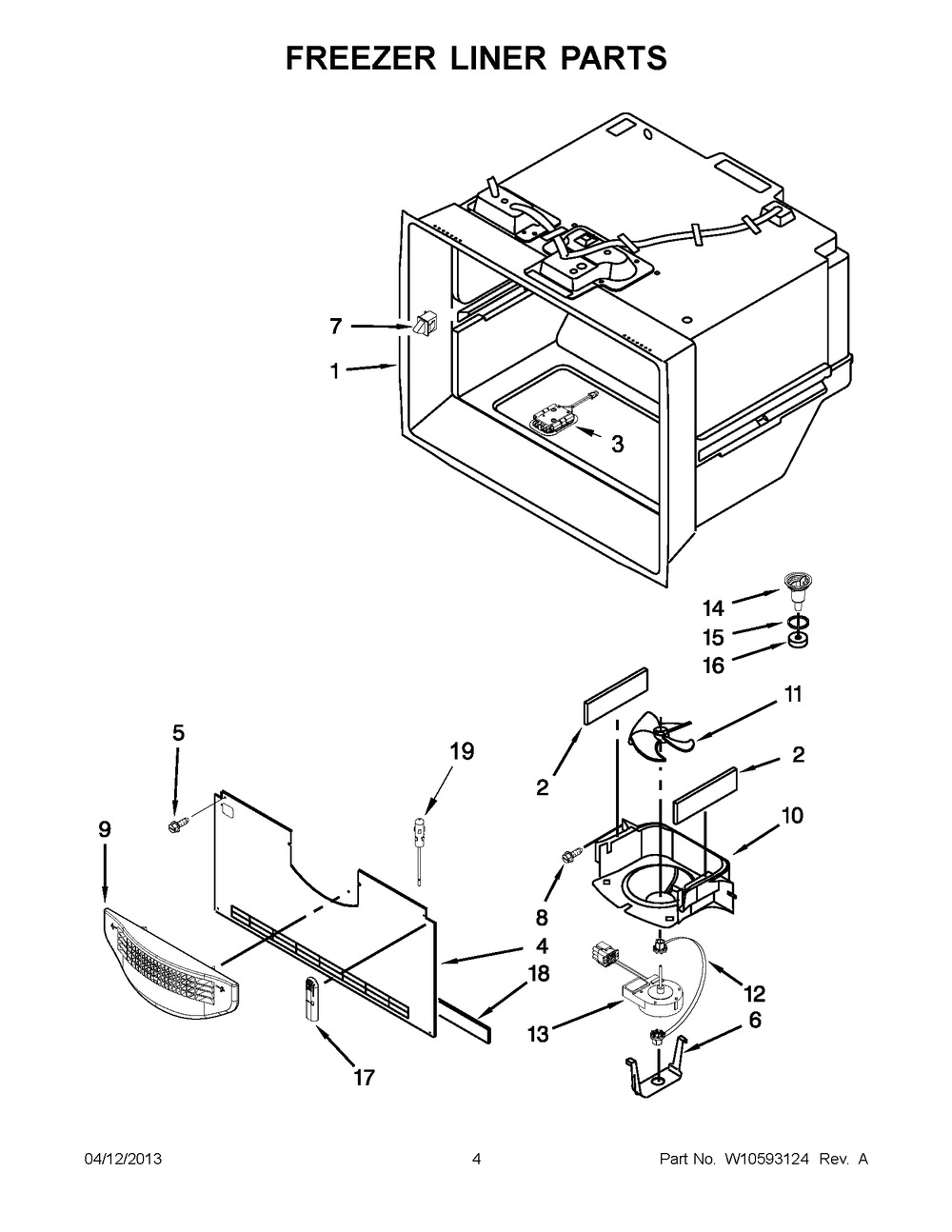 Whirlpool W10695460 Module
