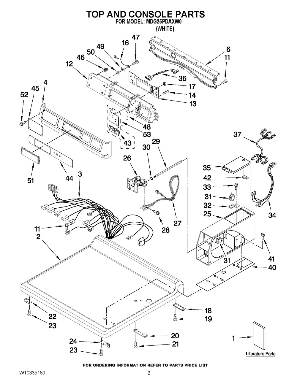 W10337045 : C++ W10337045 HARNS-WIRE