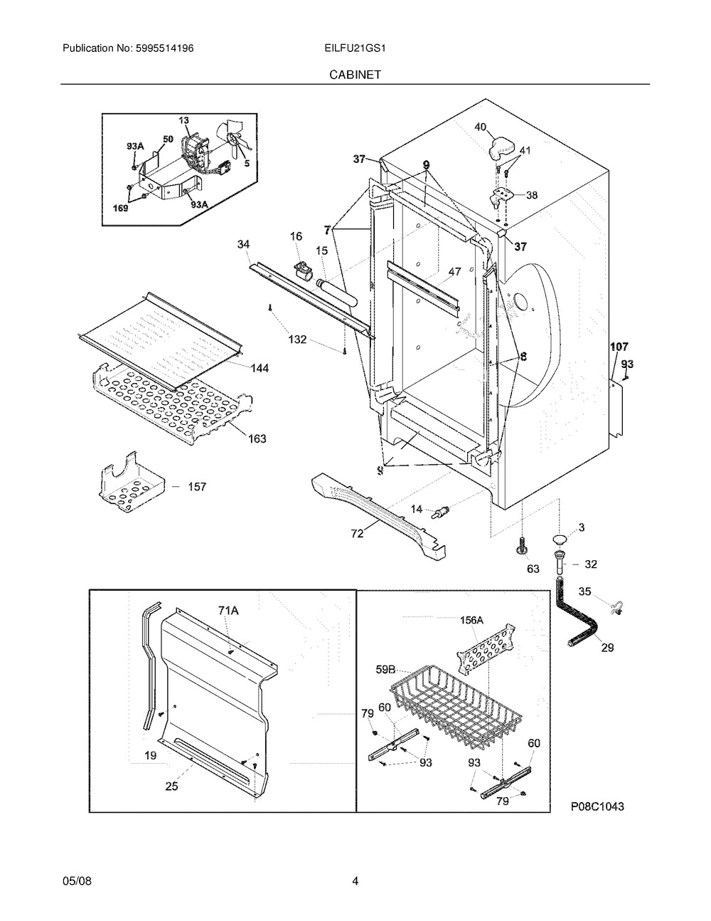 297178107 : C++ 297178107 SHELF,ASSY,FIXED,GLASS,(4)