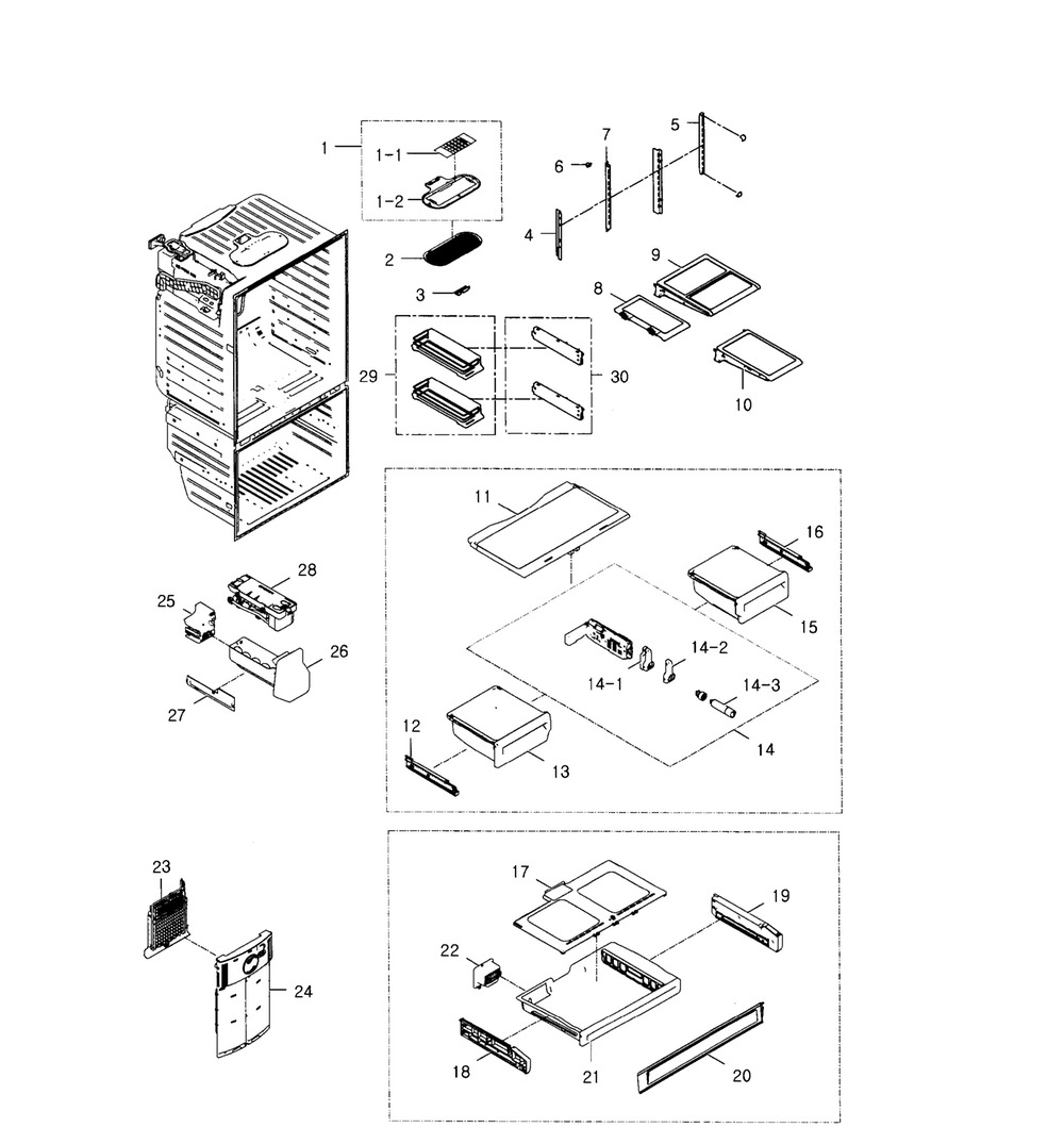 DA97-11807A : DA97-11807A ASSY RAIL-IRP;AW2-11