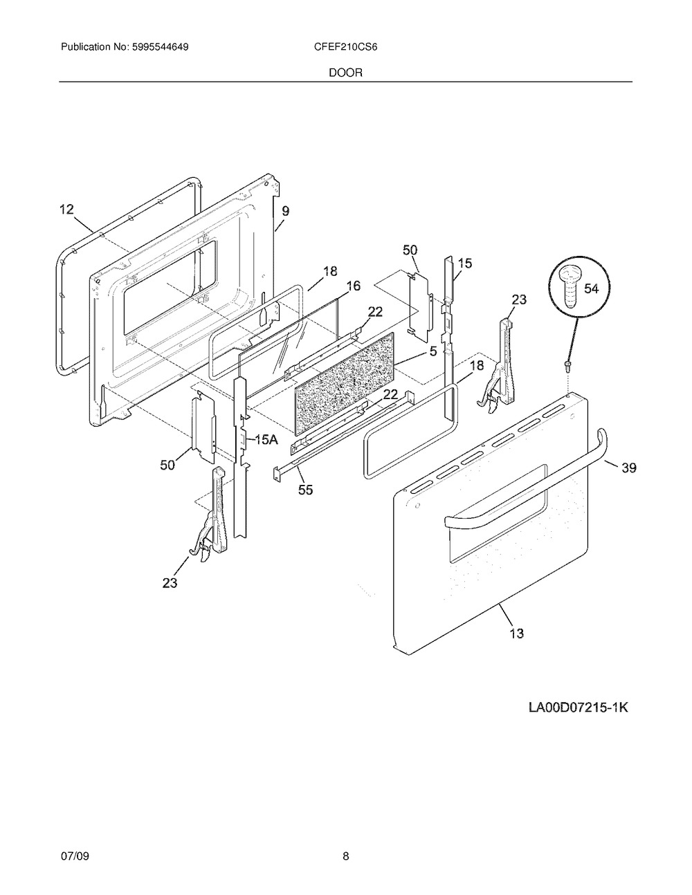 HINGE ASSY (318024746)