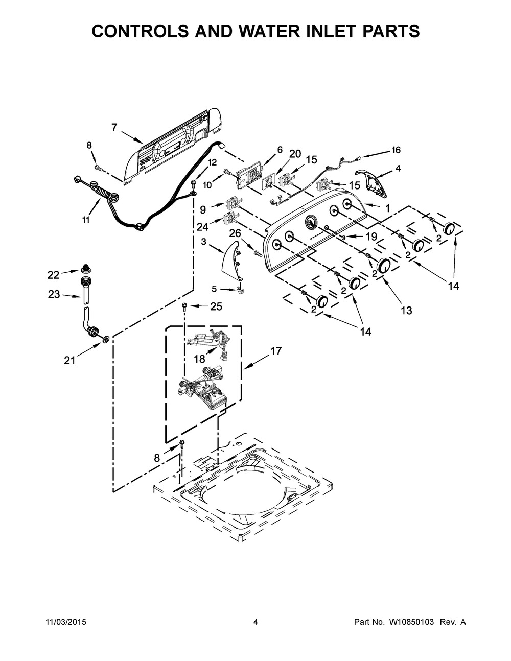 W10707404 : W10707404 PANEL-CNTL