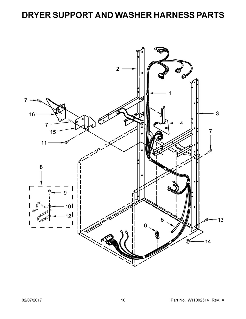 W10912323 : W10912323 HARNS-WIRE