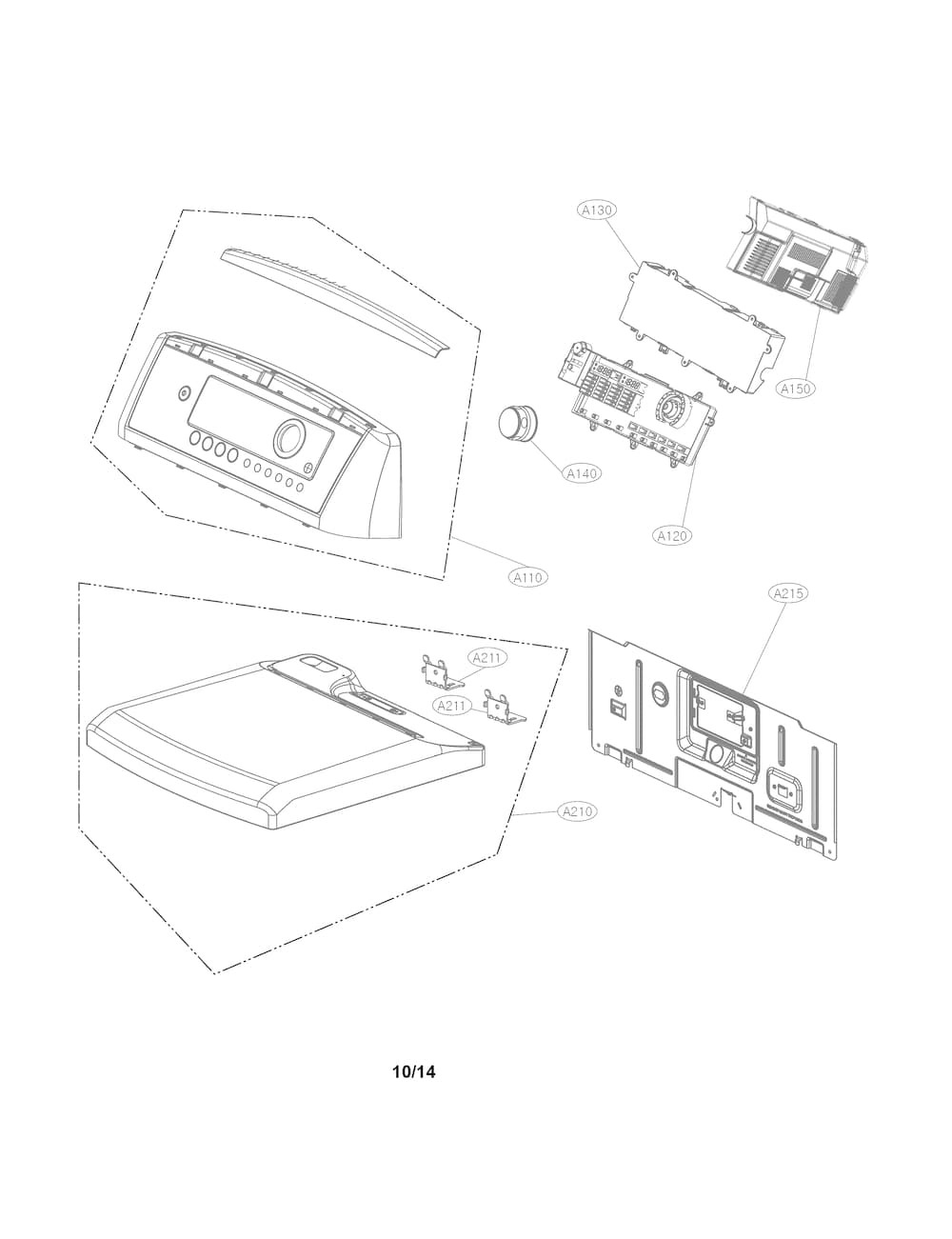 LG DISPLAY POWER CONTROL BOARD (EBR63615902)
