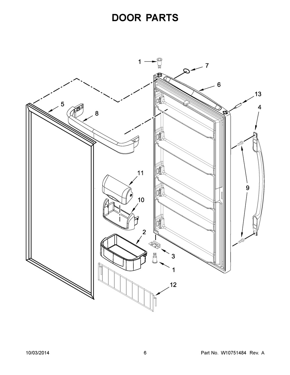 W10733692 : W10733692 GASKET-DOR