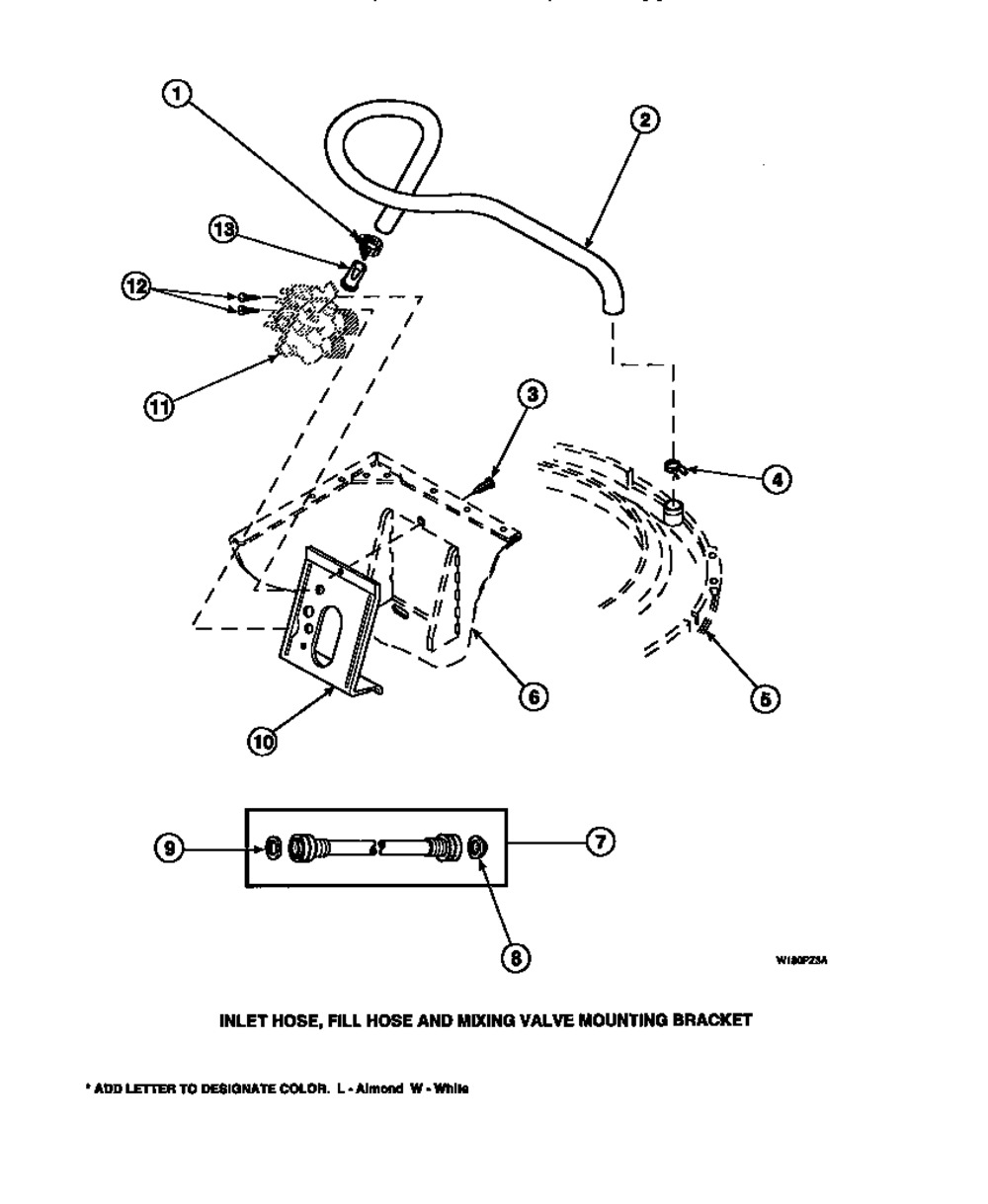 37380 : 37380 HOSE,INLET-WATER,3/8X96