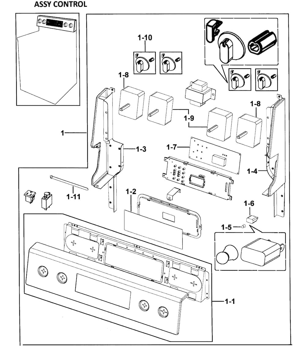 DG97-00112V : DG97-00112V ASSY CONTROL BOX;FER300SX,S