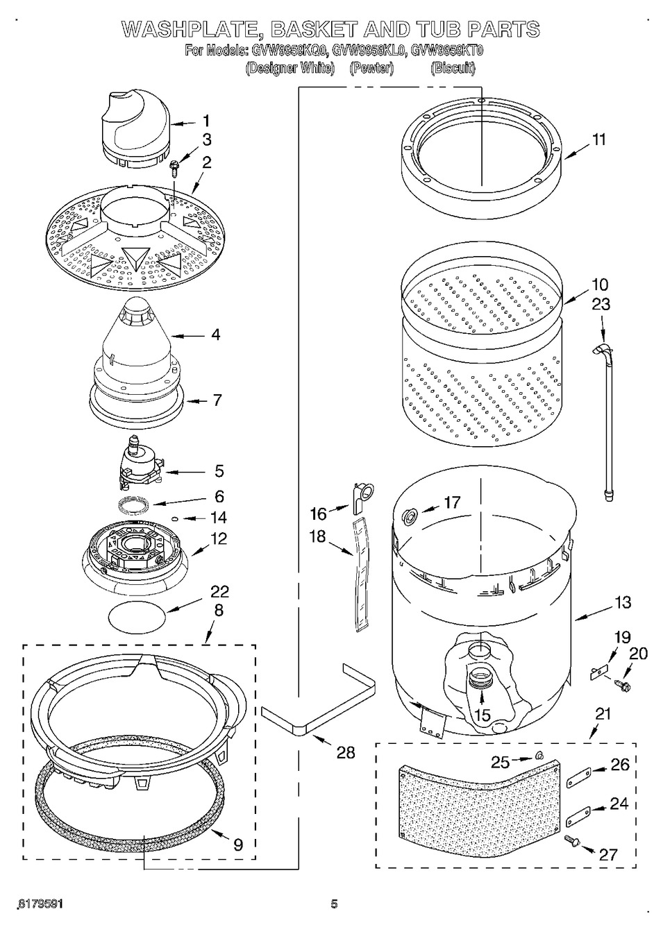 WHPL AW U JOINT KIT (285927)
