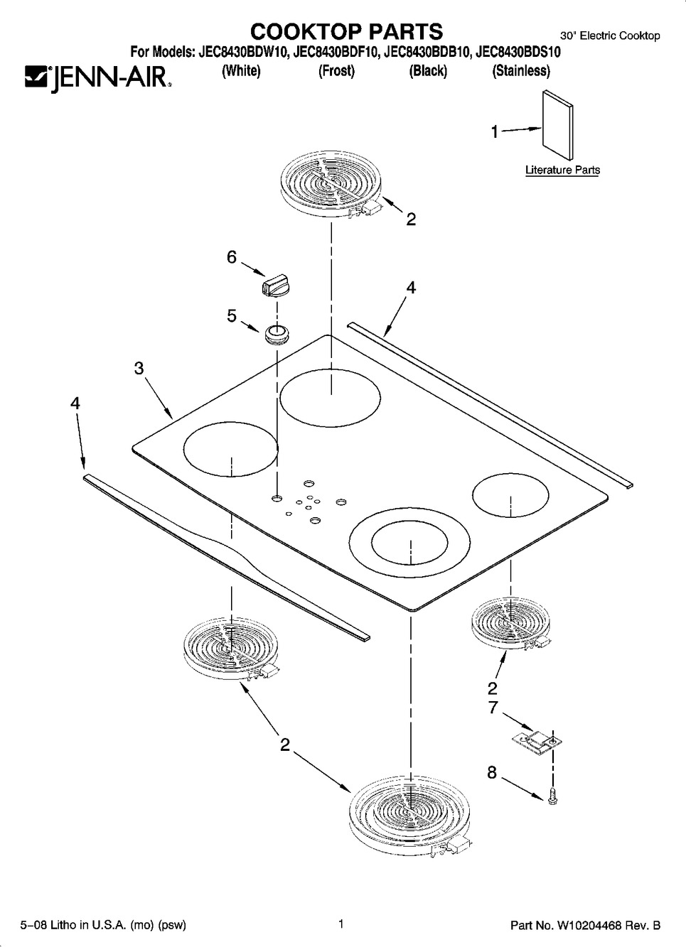 KNOB (WP7737P412-60)