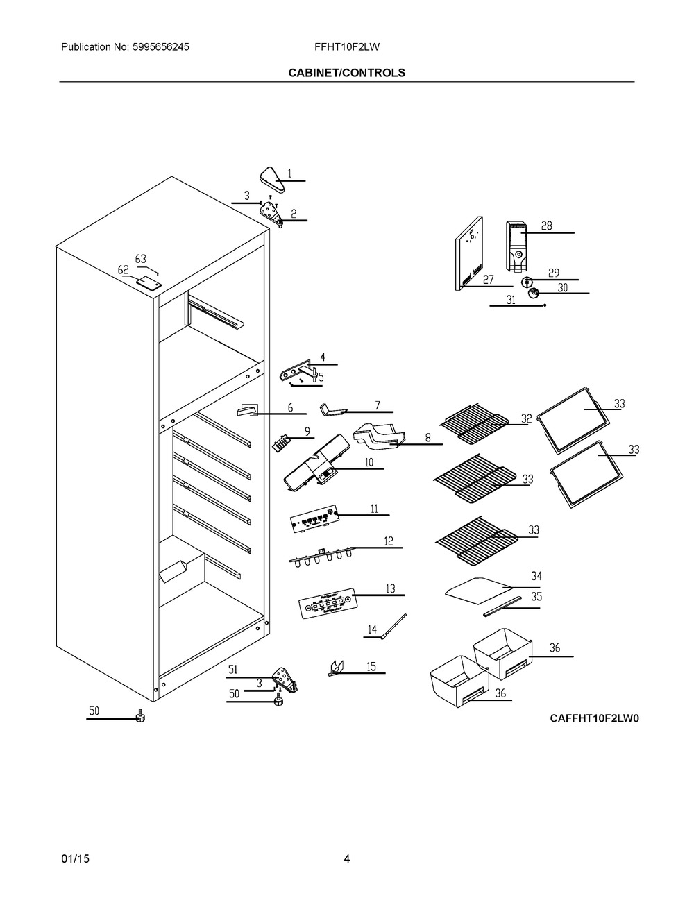 ELECTROLUX/FRIGIDAIRE, SENSOR, 5304485351