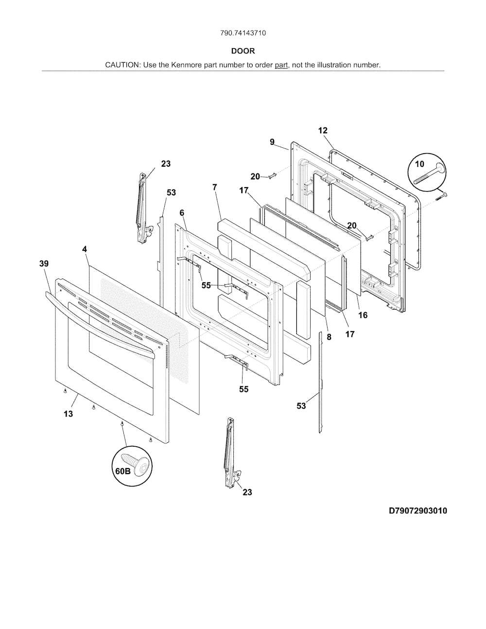316604000 : C++ 316604000 GLASS,OVEN DOOR,OUTER,W/SS