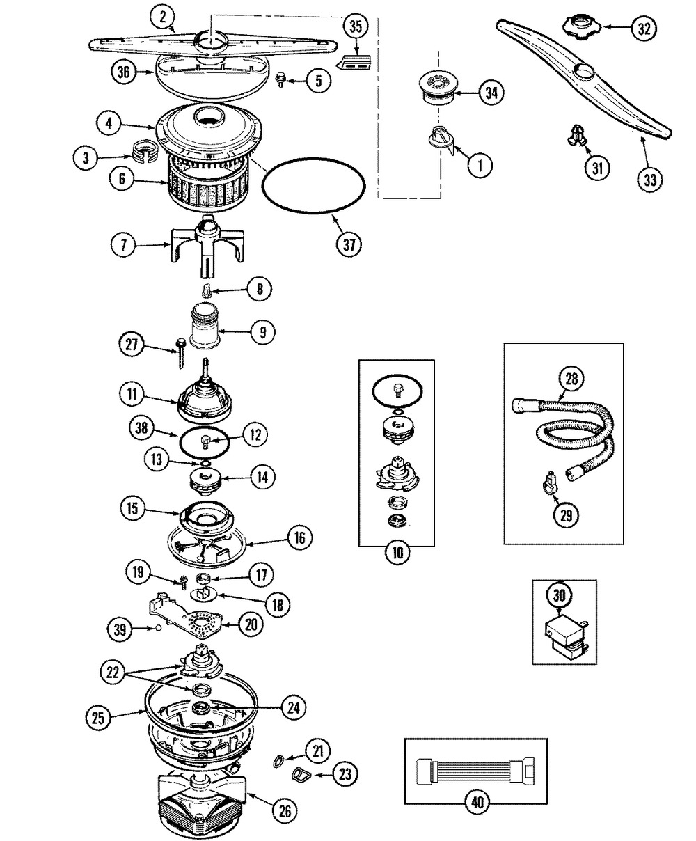 MAY MOTOR & PUMP HOUSING (99002087)