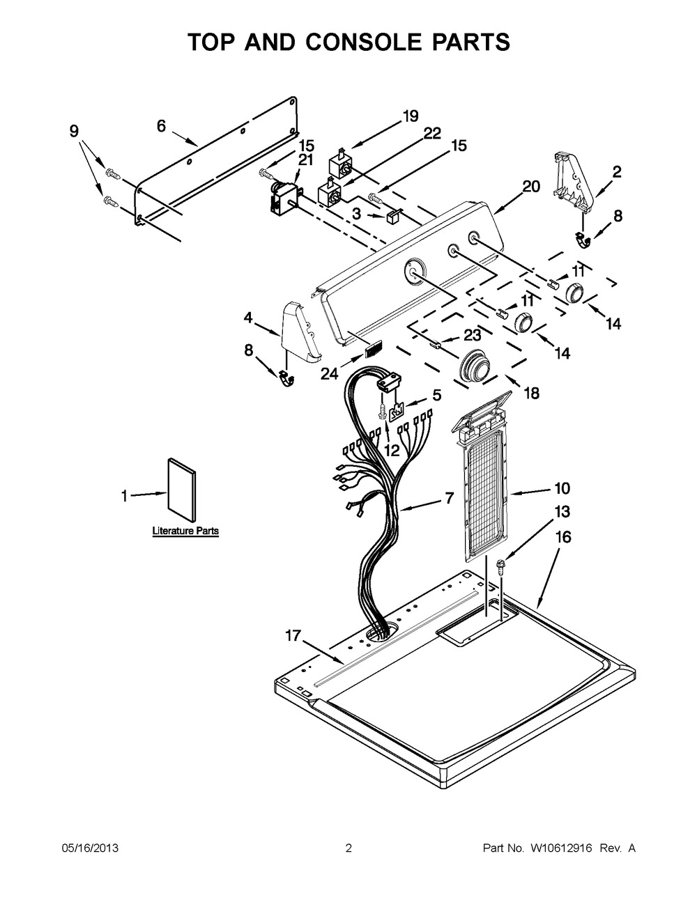 WPW10346387 : WPW10346387 HARNS-WIRE
