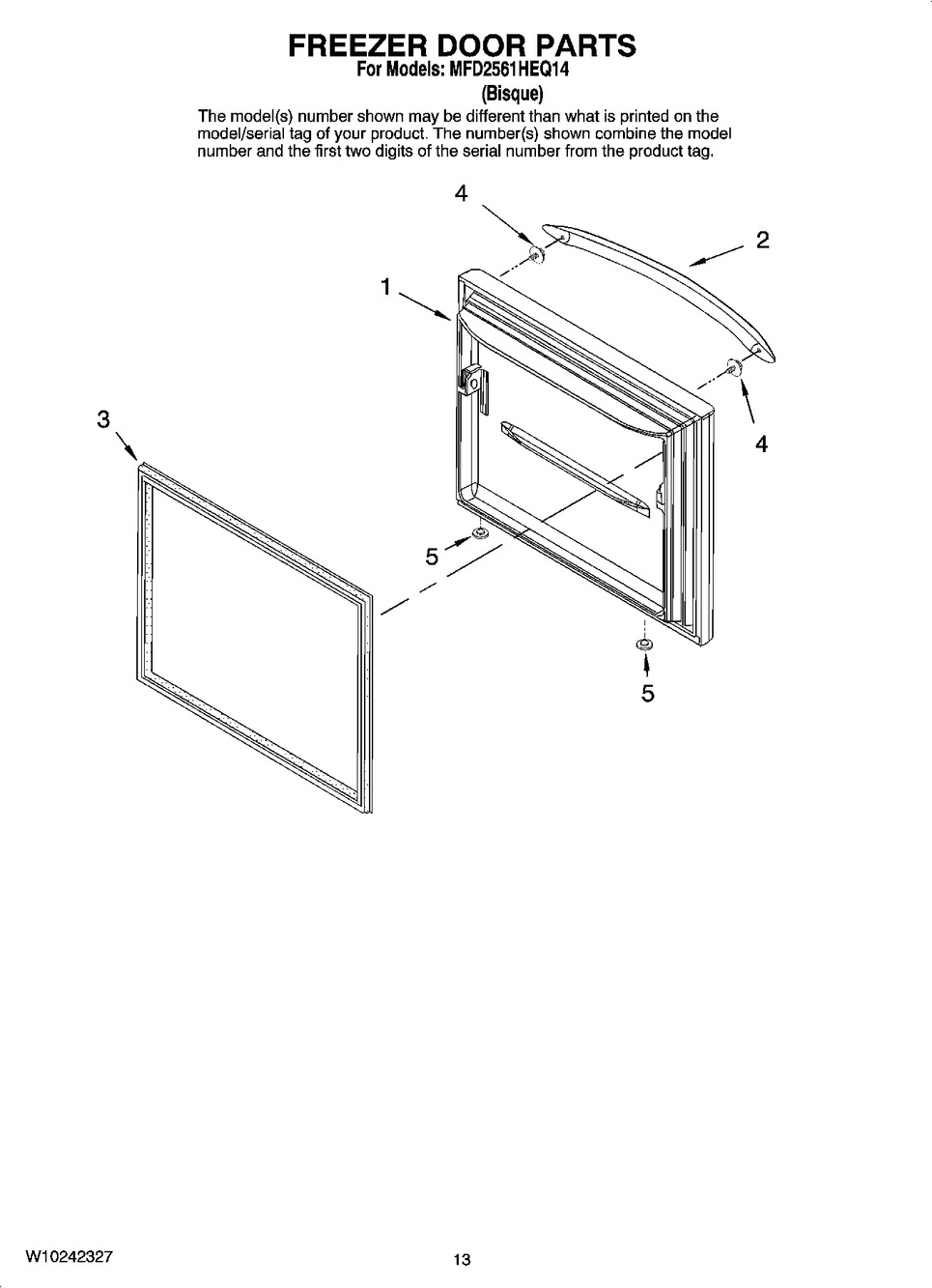 W10119655 : W10119655 HANDLE