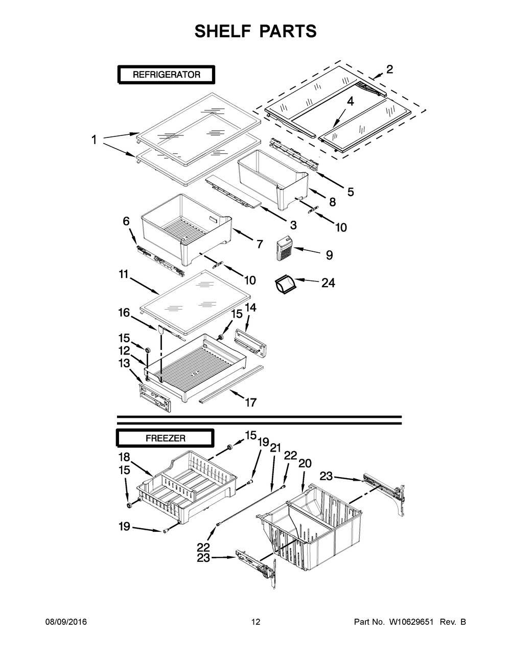 W10554330 : W10554330 BASKET-FZR