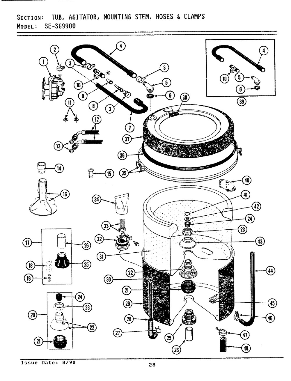 Whirlpool WP206418 Washer Water Level Switch