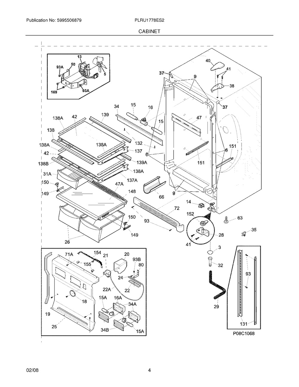 COVER-CRISPER PAN,W/DAMPERS&K (216979401)