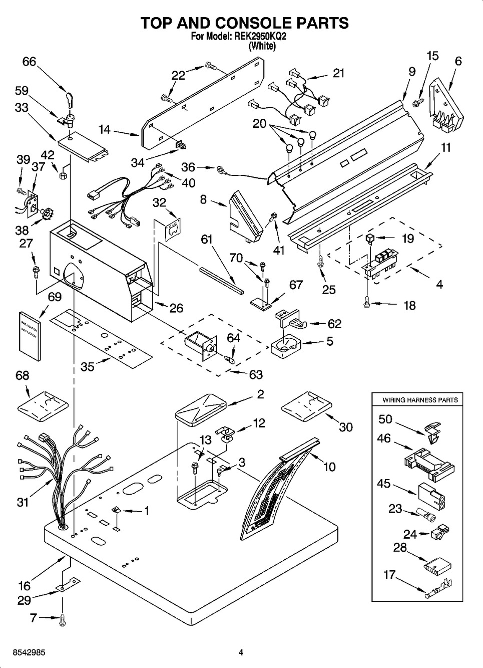 8529861 : 8529861 HARNS-WIRE