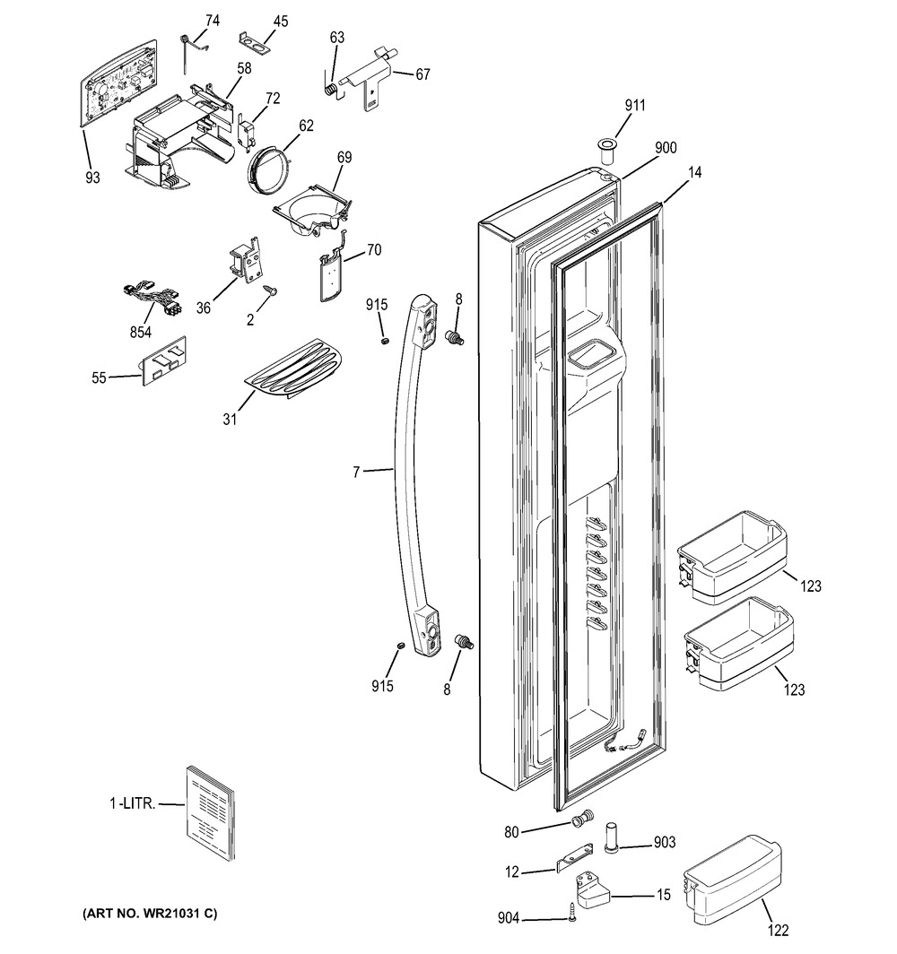 DOOR FOAM ASM FF (WR01L09613)