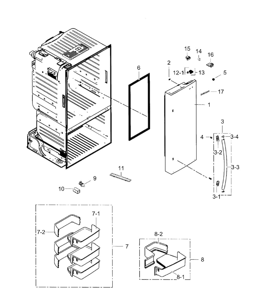 DA97-12625B : DA97-12625B ASSY LEVER-AUTO CLOSE;AW4,N