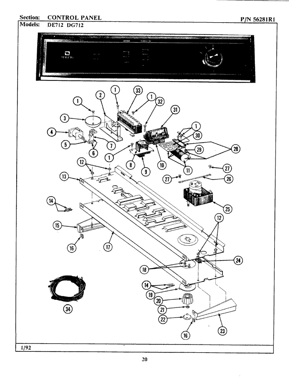 PRINTED CIRCUIT (Y305392)