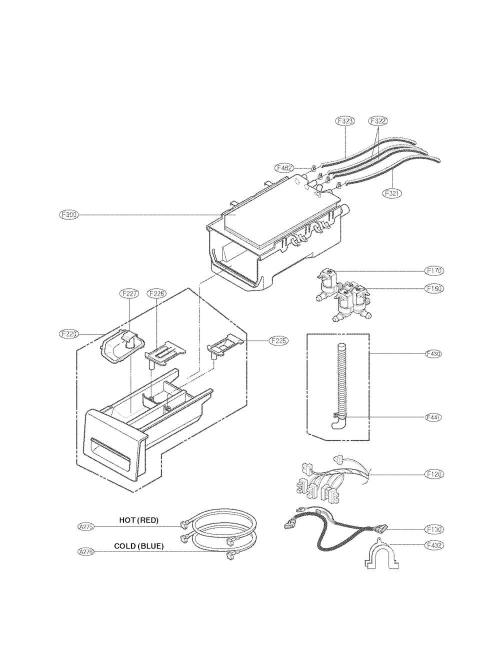 EAD61212302 : EAD61212302 HARNESS,MULTI