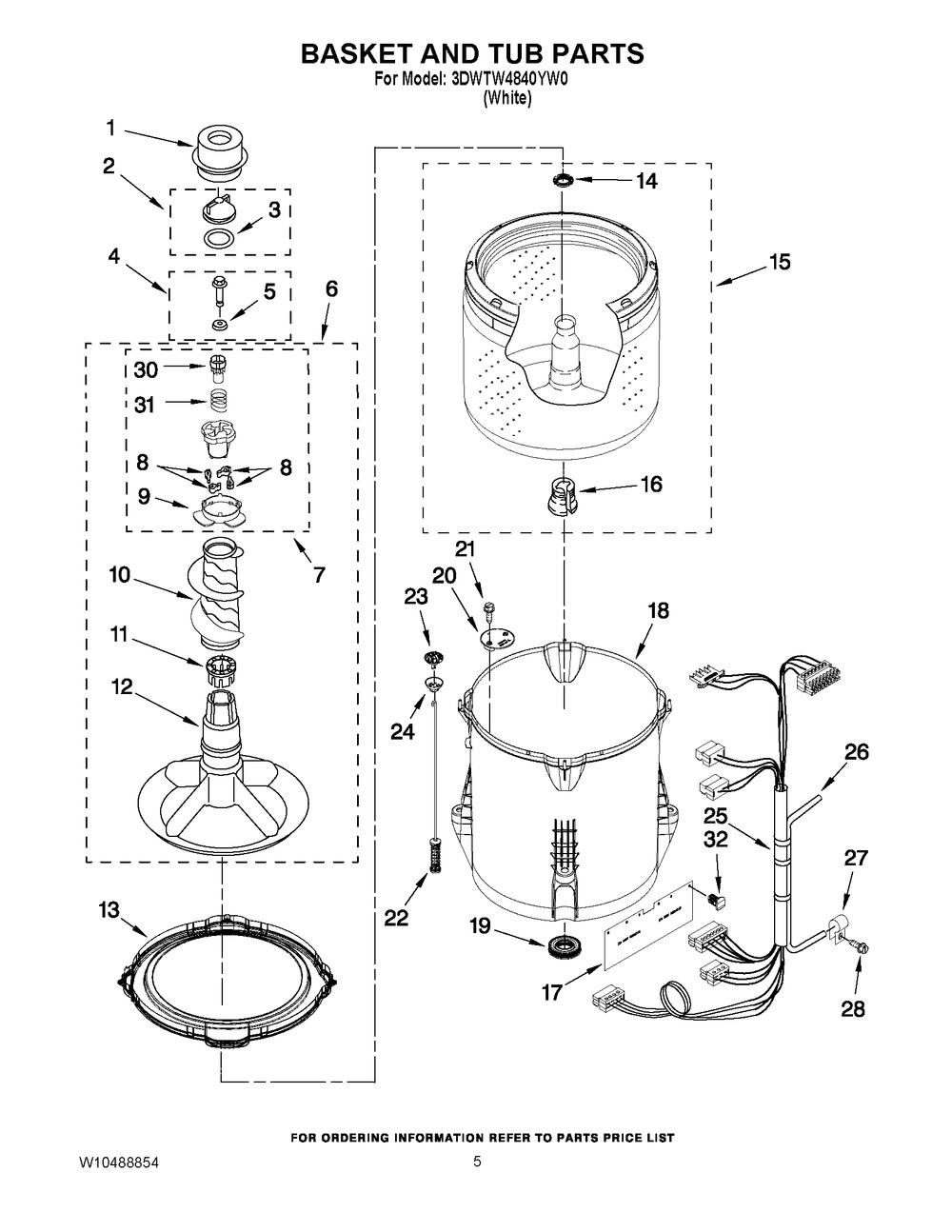 W10422646 : W10422646 HARNS-WIRE