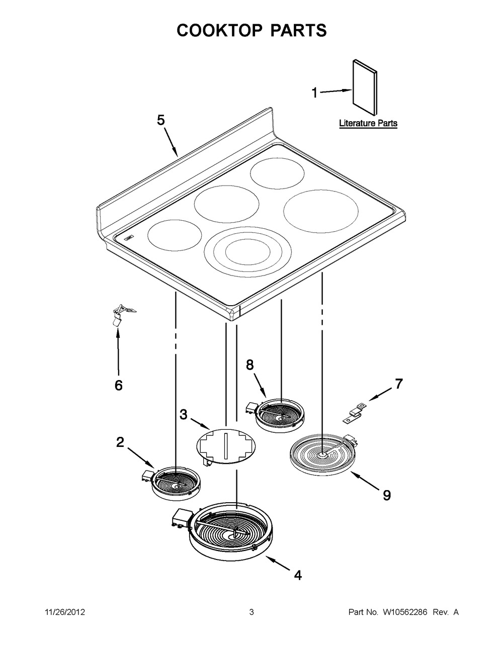COOKTOP (W10336327)