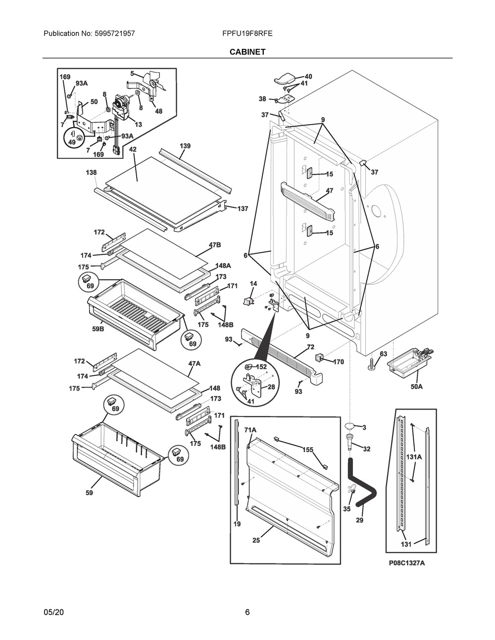 297295602 : 297295602 PANEL,CRISPER WINDOW