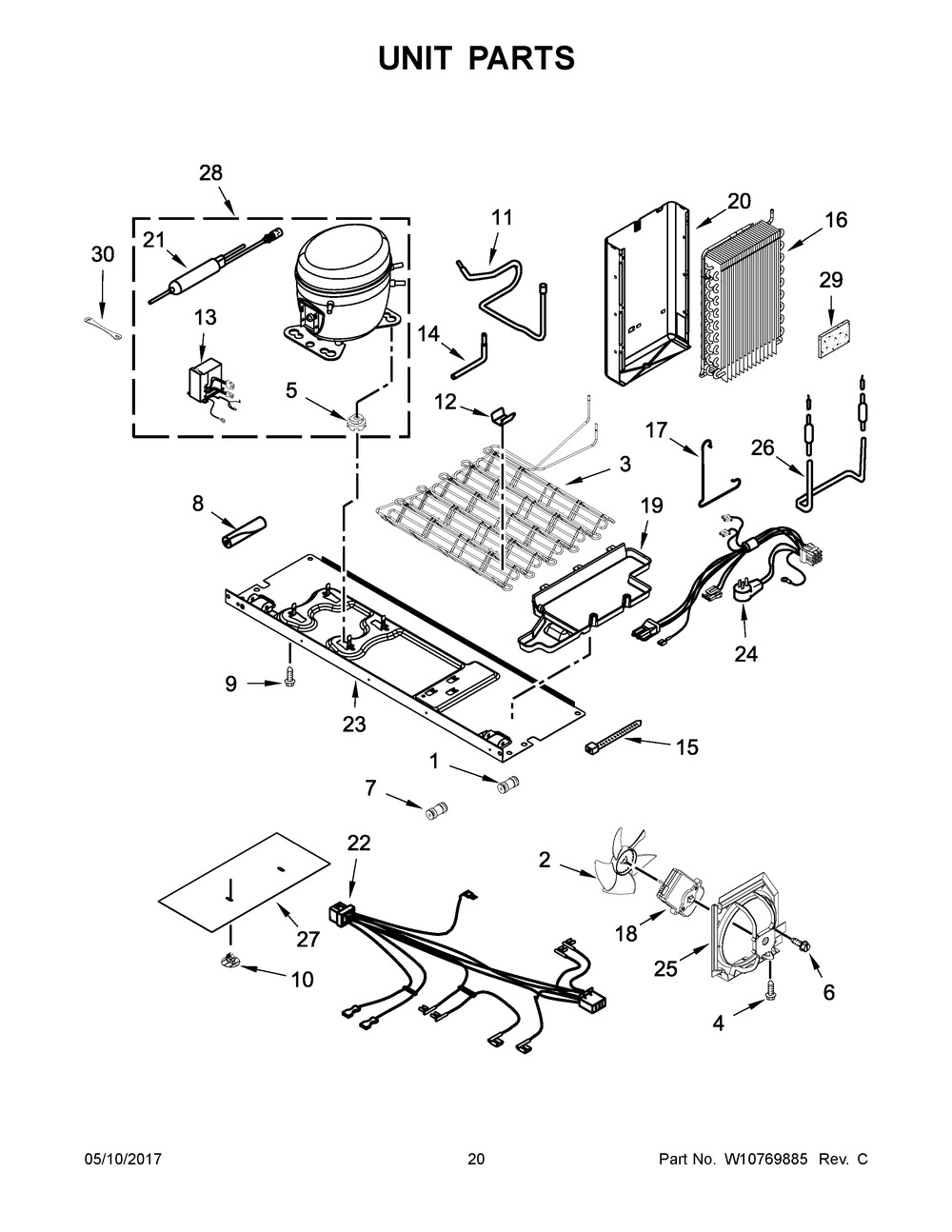 W10734018 : W10734018 COMPRESSOR