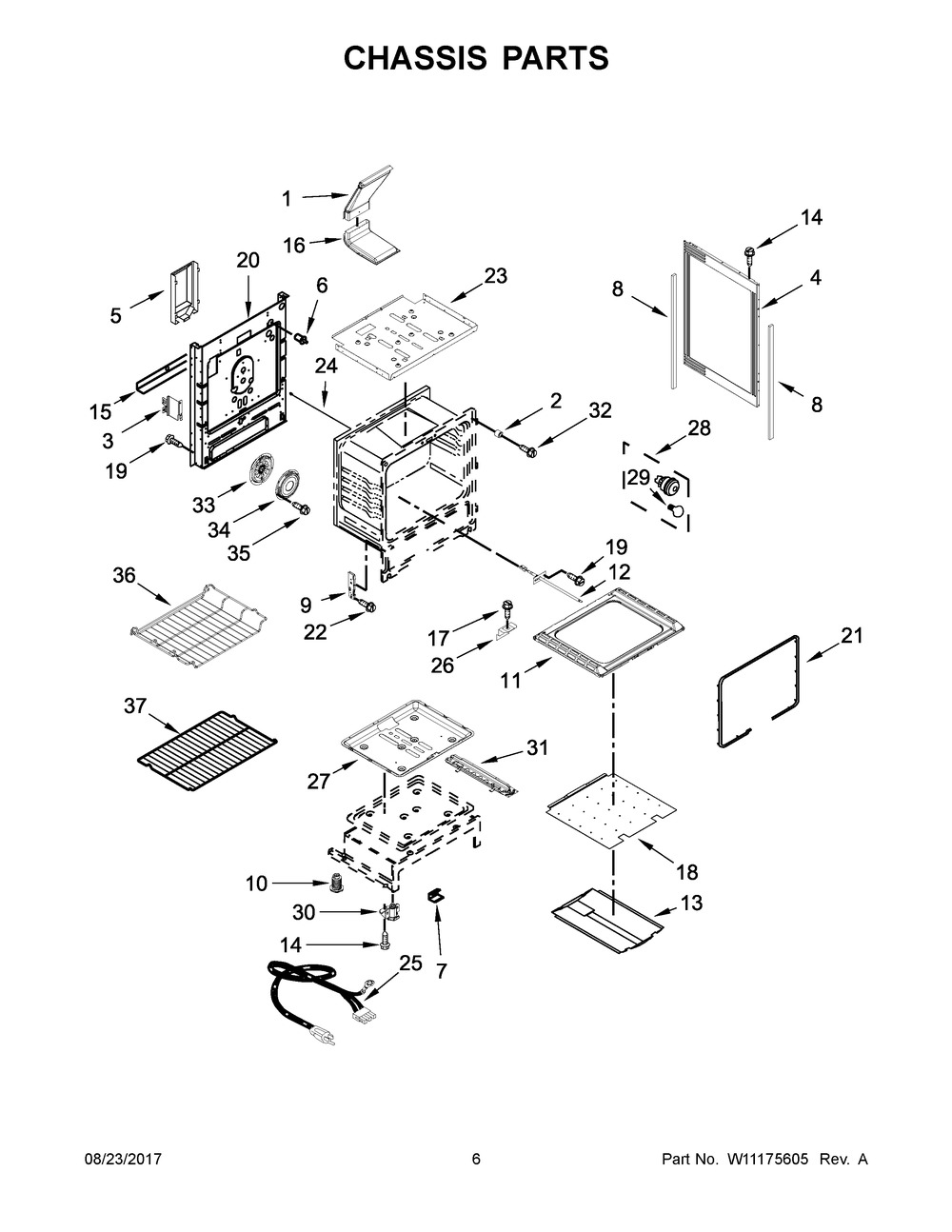 WHIRLPOOL, GASKET, W11175143