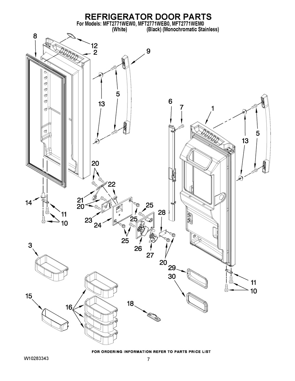 FIP LH IW FOAM DR ASSY-CONT (13102609BQ)
