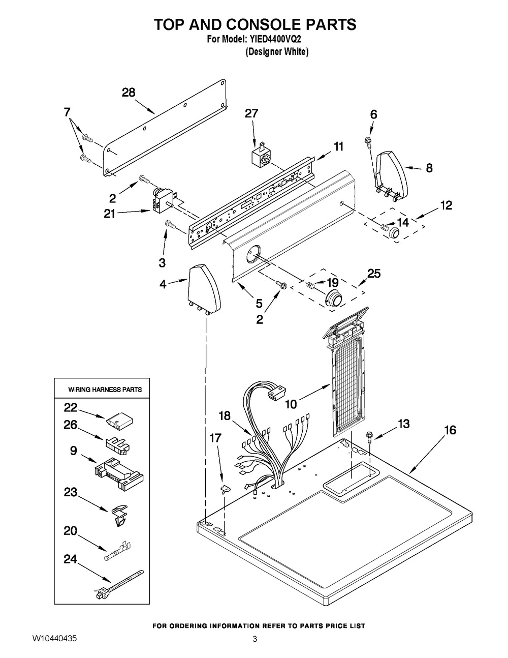 W10443875 : W10443875 HARNS-WIRE