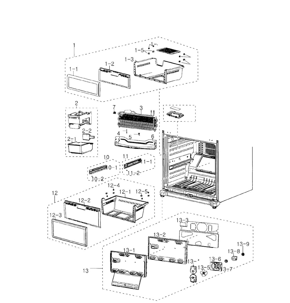 DA97-11625A : DA97-11625A TRAY ASSY,FRE UPP NW2 PJT 1