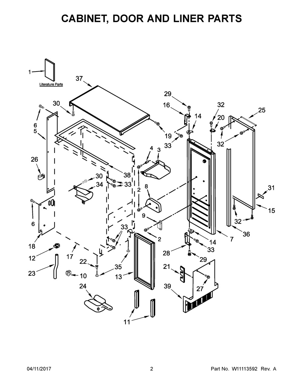 W10913640 : W10913640 WRAP-DOOR