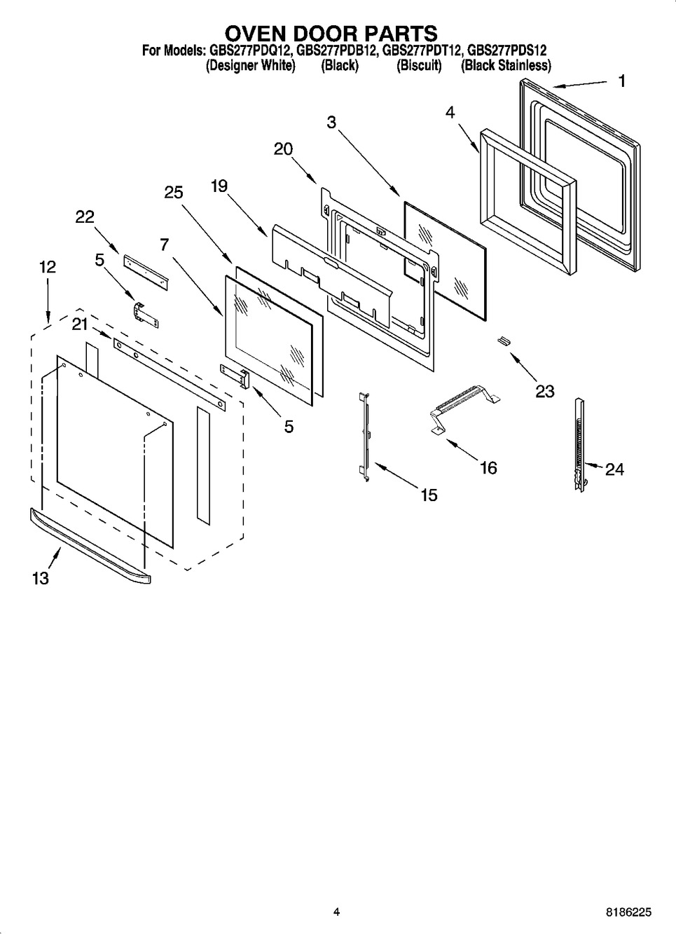 Whirlpool Range Surface Element Switch (9750570)