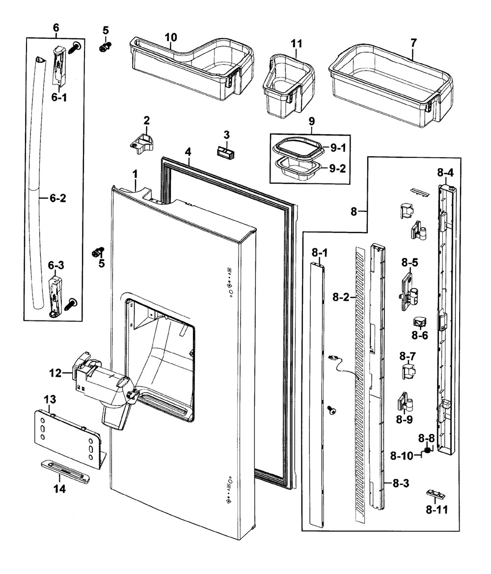 DA97-07361R : DA97-07361R ASSY CASE-ICE ROUTE;AW-PJT,