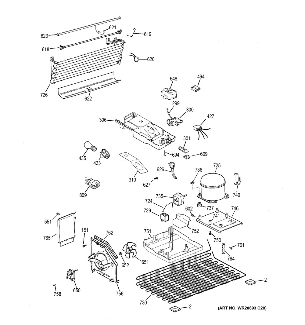 GE, HANDLE DOOR FF, WG03L05265