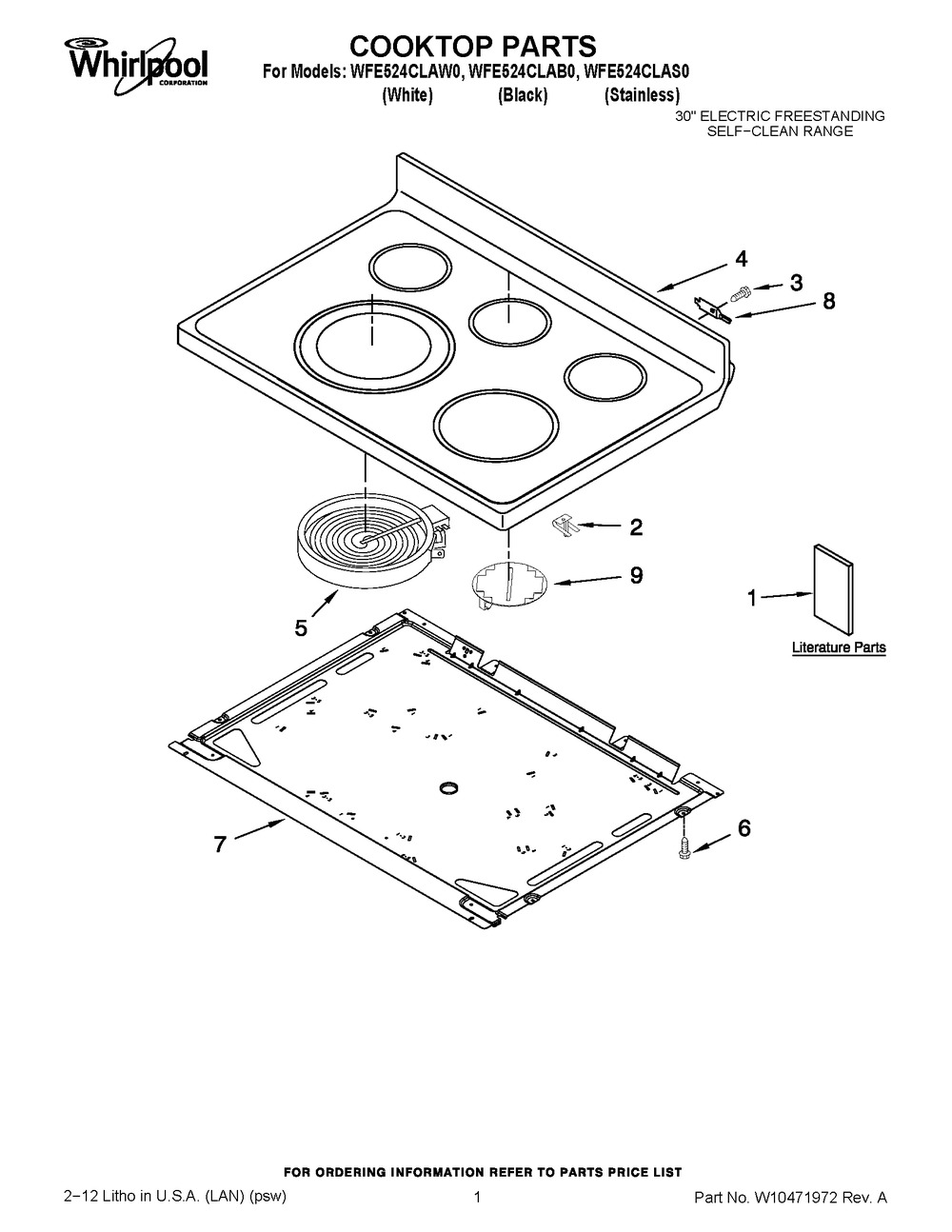 COOKTOP (W10472034)