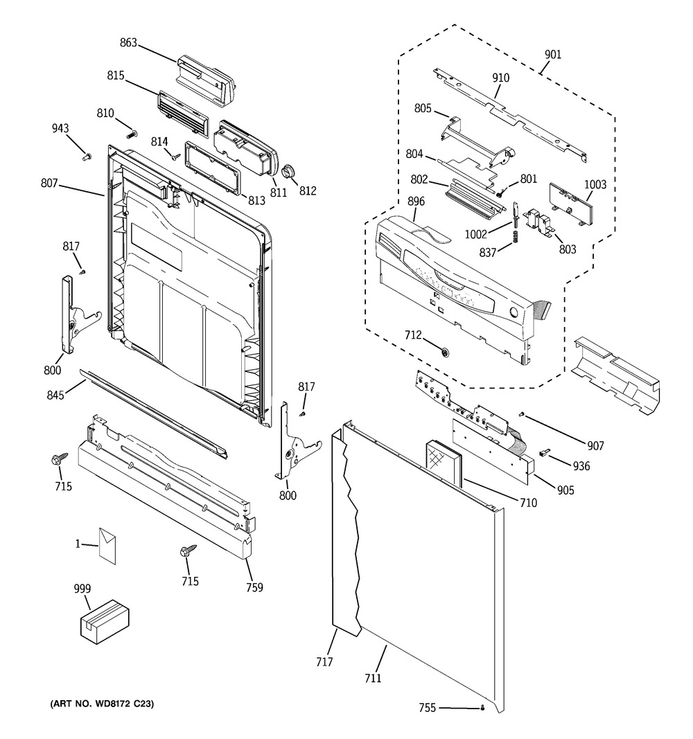 ESCUTCHEON ASM (WG04L01645)