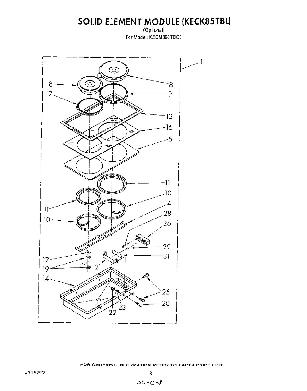 KECK85TBL
