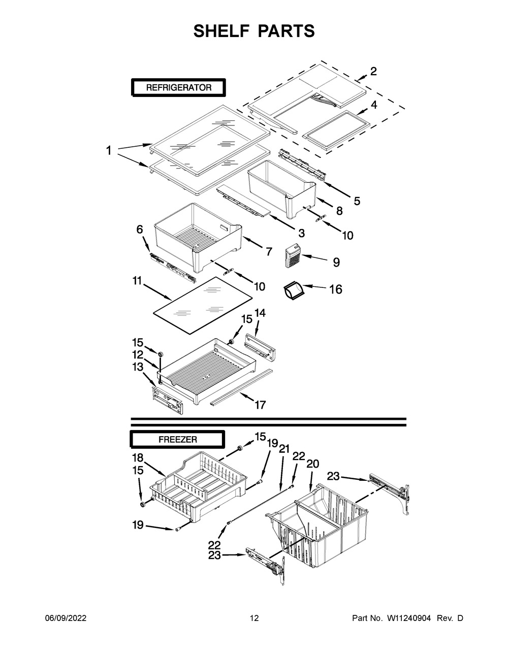 WHIRLPOOL, RAIL, W11581314
