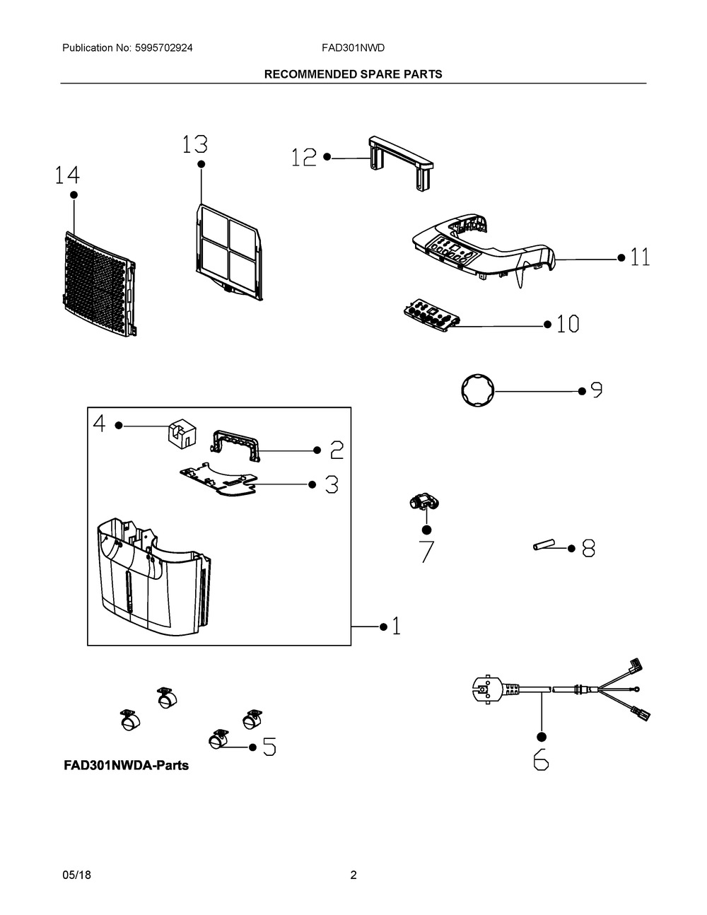 5304516971 : C++ 5304516971 DRAIN KIT