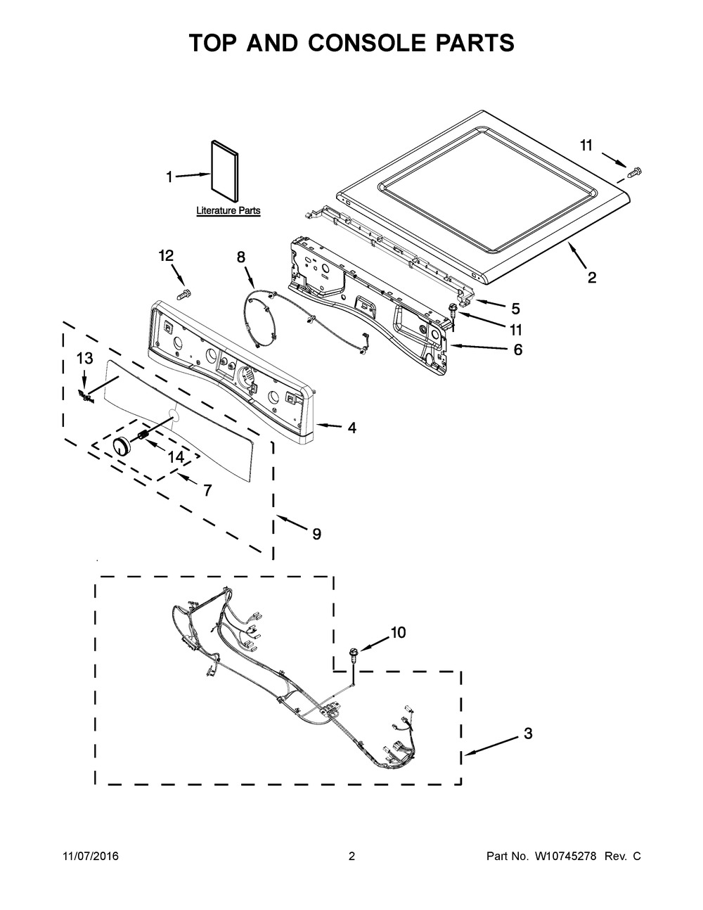 PANEL-CNTL (W10750363)