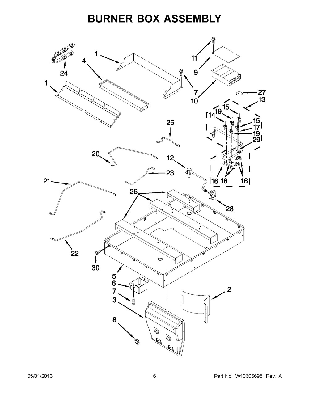 W10498374 : W10498374 BOX-BURNER