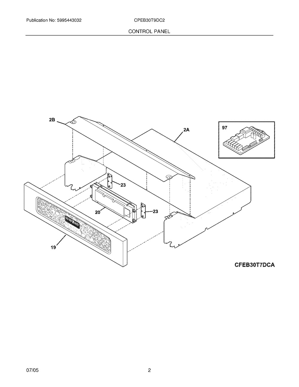 316429710 : C++ 316429710 CONTROL ELECTRONIC 5800W3