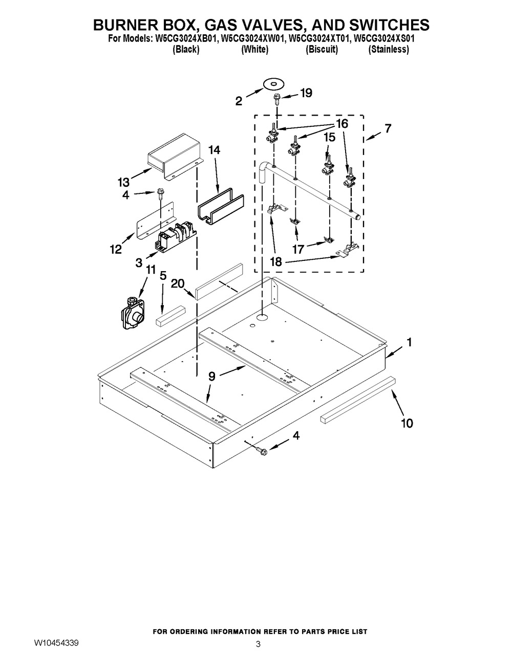 W10467737 : W10467737 MANIFOLD