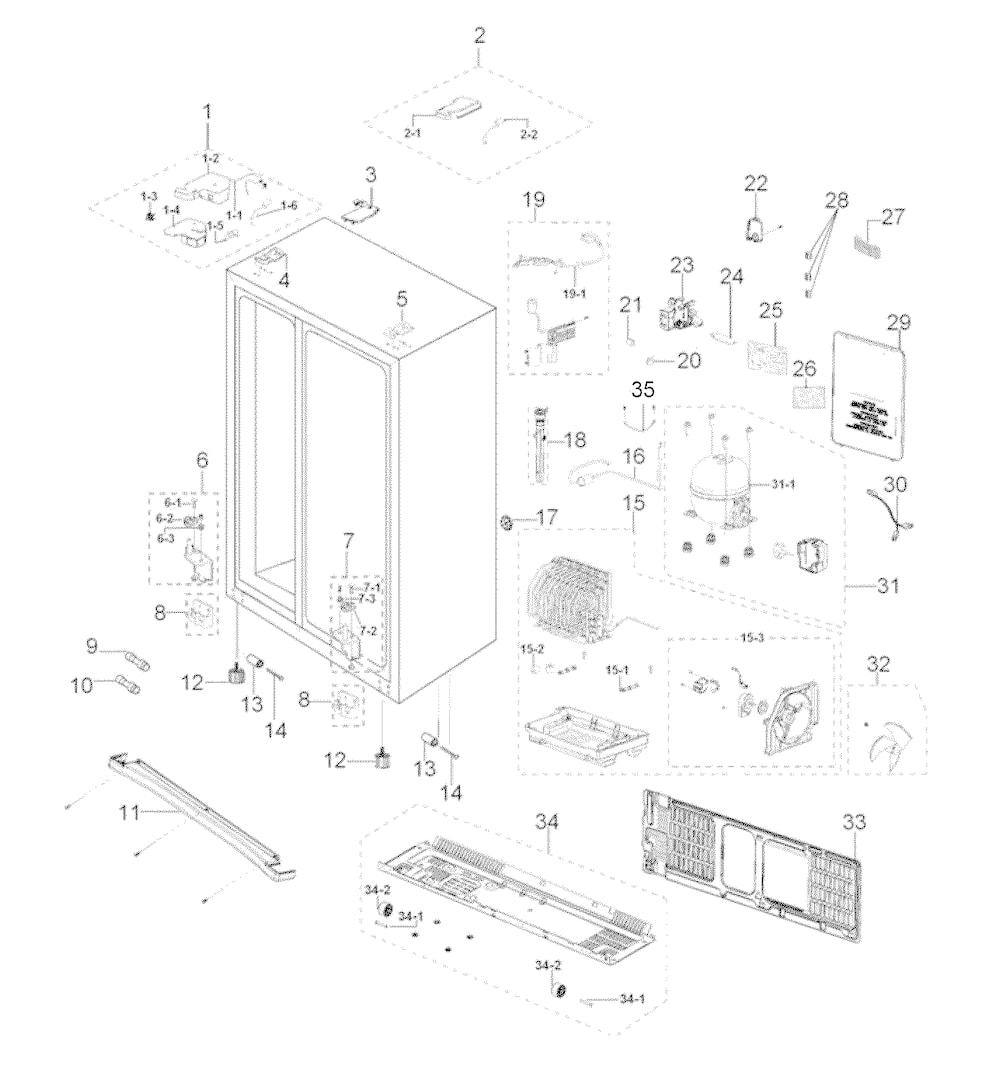 DA97-08706J : DA97-08706J COVER ASSY,HINGE UP L SSED